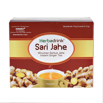 Herbadrink Sari Jahe instan ISI 5 Sachet